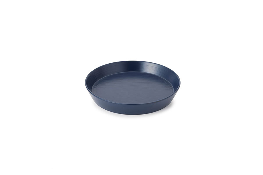 中川政七-RIN&CO. 越前硬漆平皿 / s / 靛藍03