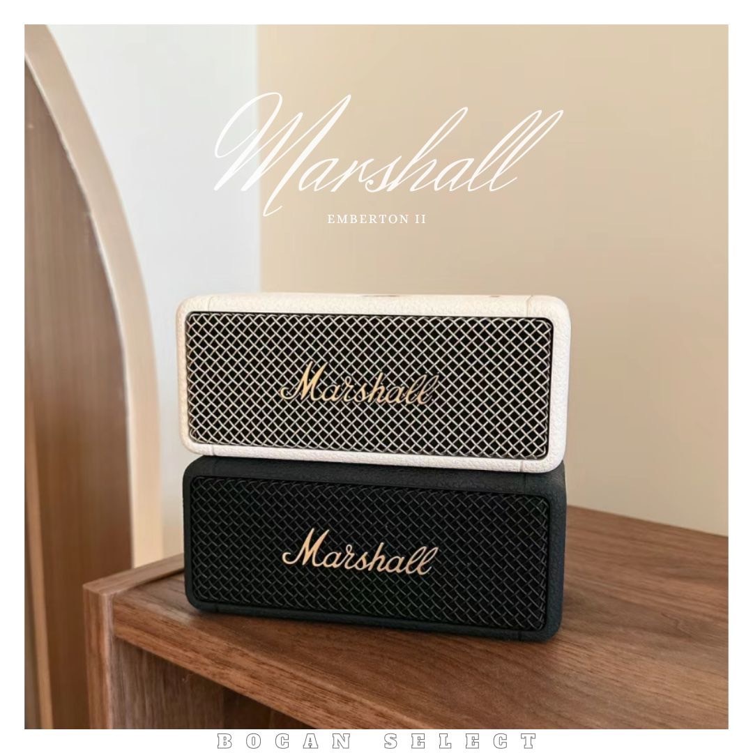 Marshall Emberton II 攜帶式 藍牙音響（黑金/奶油白/黑銀）