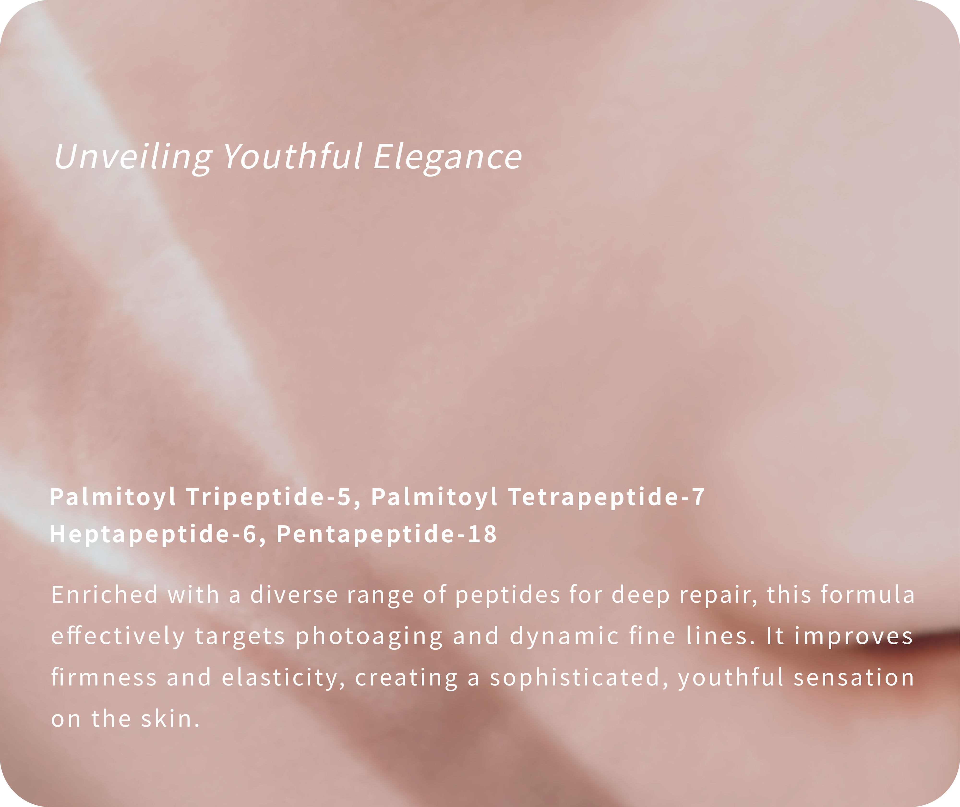 peptides for deep repair