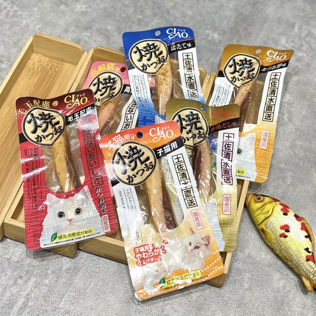 CIAO｜鰹魚燒 魚柳條 單條/5入裝