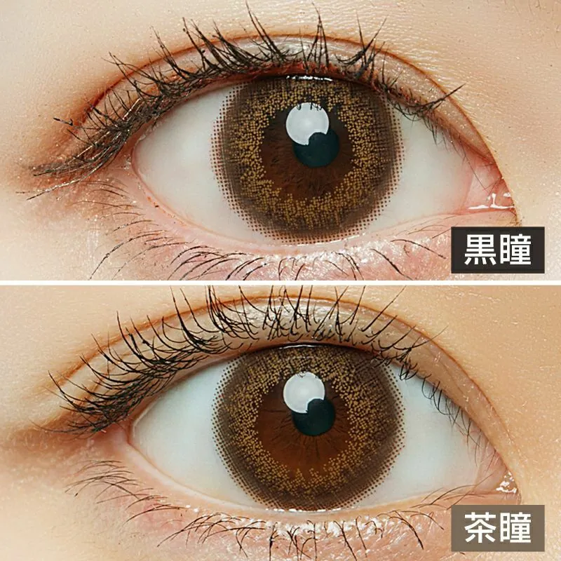 [日拋] MEiME! by LARME 1 Day Hamburg Brown 彩妝隱形眼鏡｜每盒10片