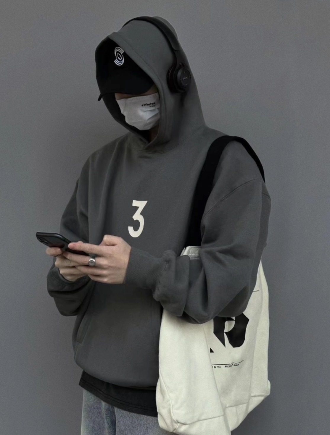 【INNERSECT】現貨 INNERSECT x Jerry Lorenzo 三生萬物 經典款 數字LOGO 帽踢 帽T 秋冬 陳冠希