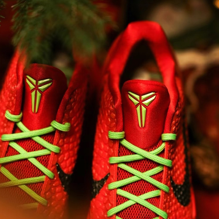 Nike Kobe 6 Protro Reverse 聖誕節 曼巴 蛇鱗 經典 籃球鞋 FV4921-600