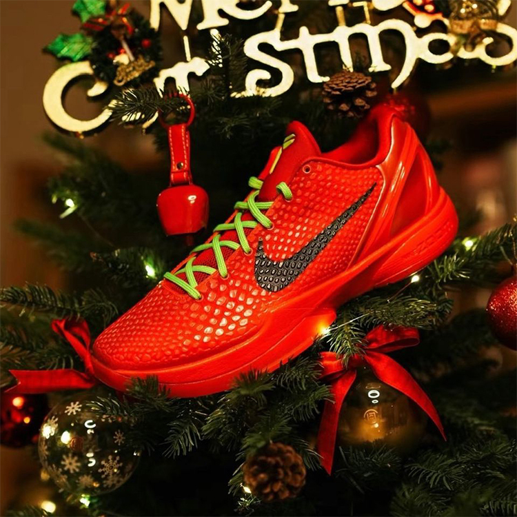 Nike Kobe 6 Protro Reverse 聖誕節 曼巴 蛇鱗 經典 籃球鞋 FV4921-600