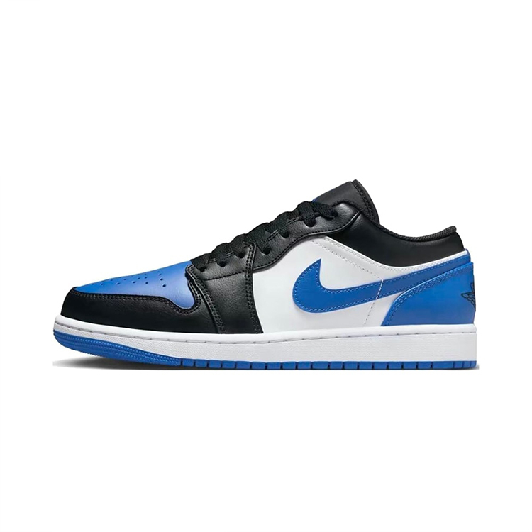 Air Jordan 1 Low " Blue Toe " 皇家黑藍 白腳趾 男鞋 553558-140