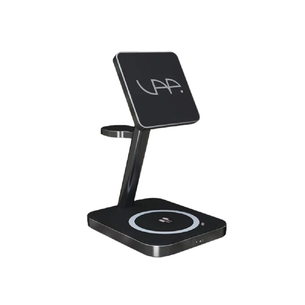 VAP | 三合一無線充電器-黑色/白色【VAP 官方授權經銷】