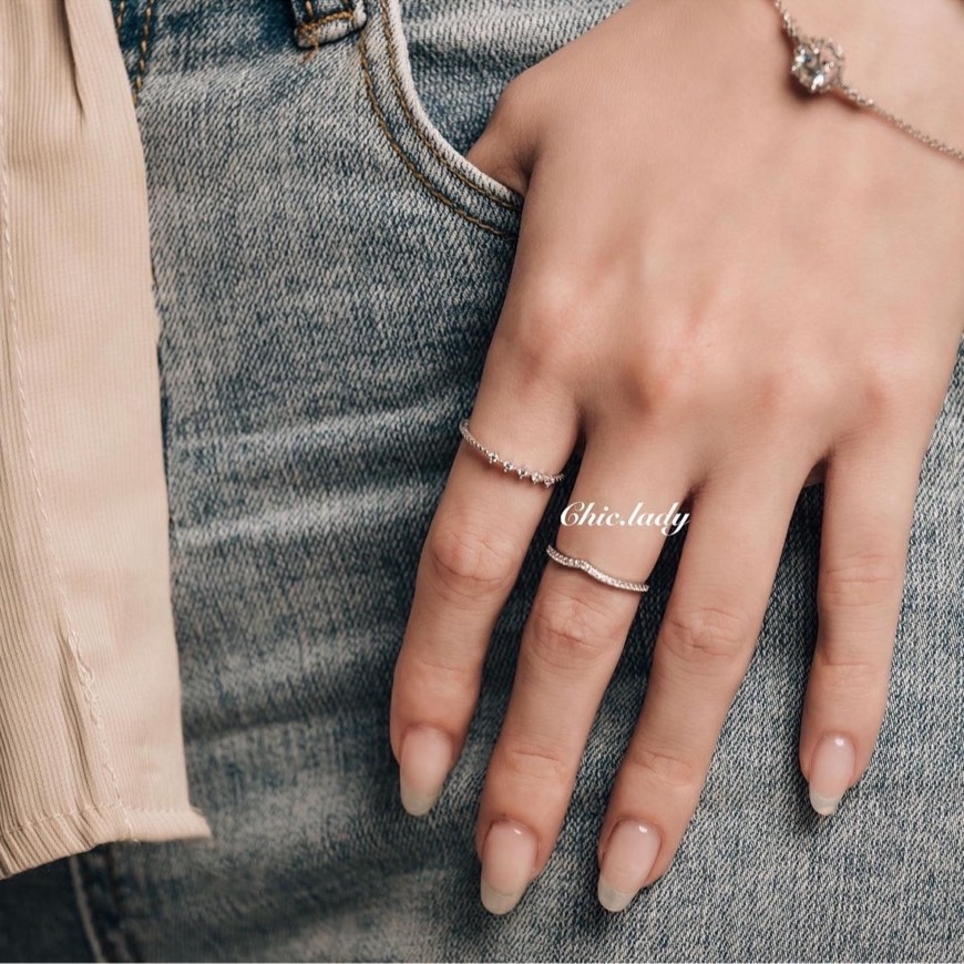 Ring | 純銀v形戒