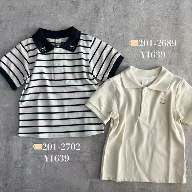 Cottoli Polo領短袖上衣