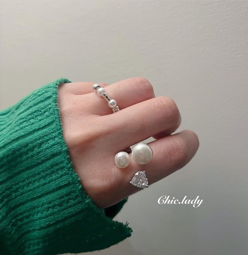 Ring | 星心珍珠戒