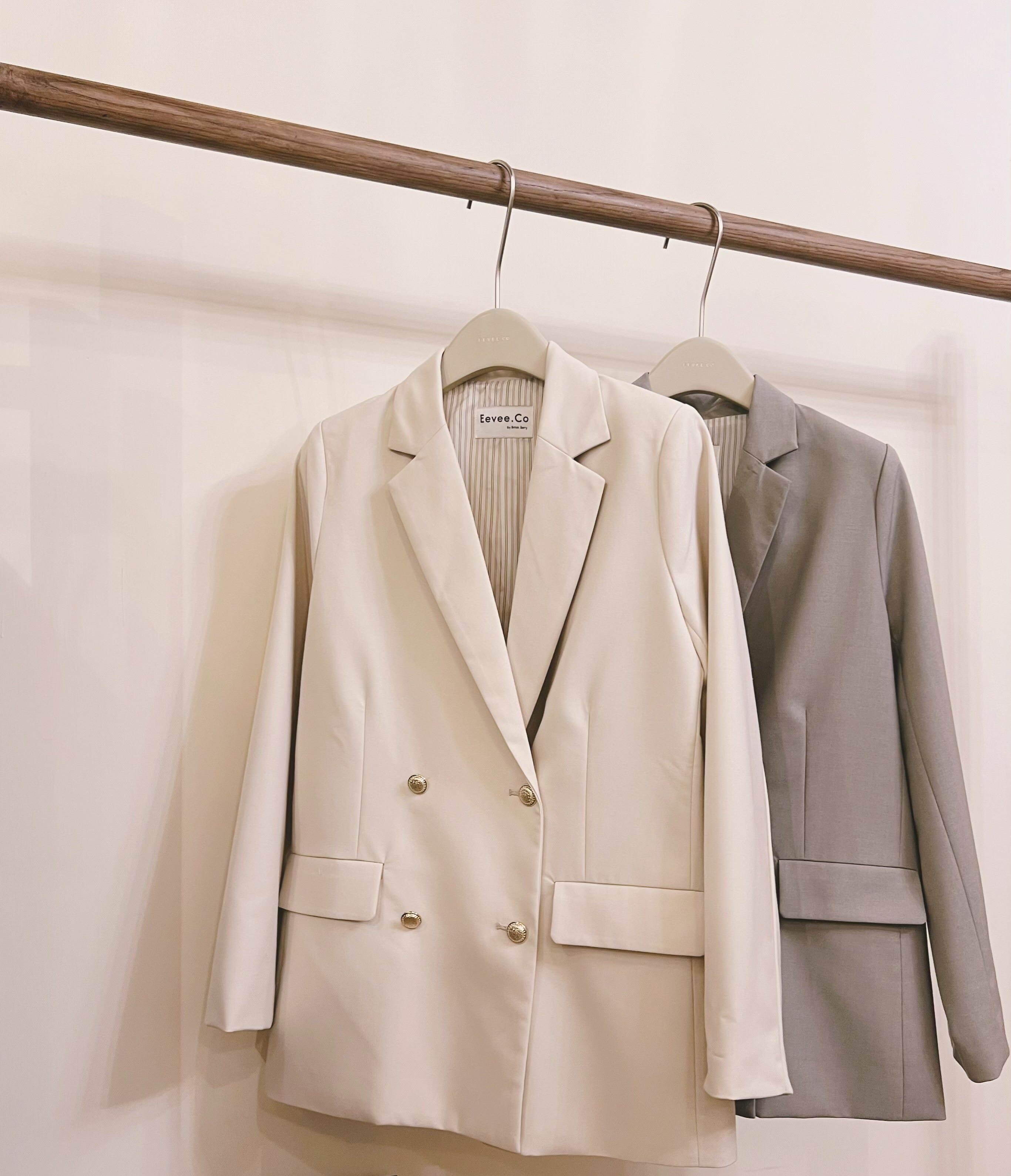 現貨 7002 淺杏西裝外套