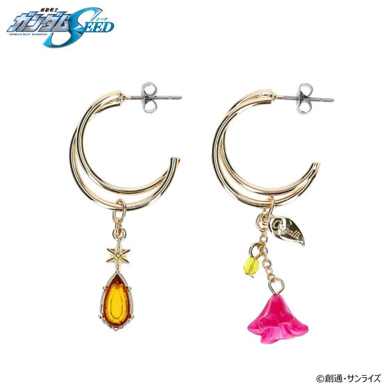 Pbandai 預訂2024/5月 機動戦士ガンダムSEED　ラクス/カガリモチーフ　イヤーアクセサリー