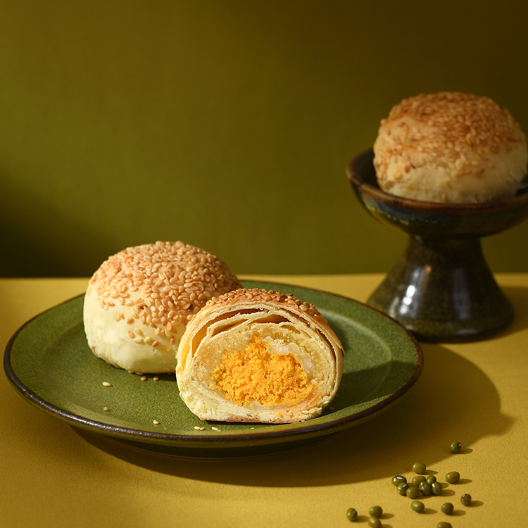 金沙麻糬 (蛋奶素)