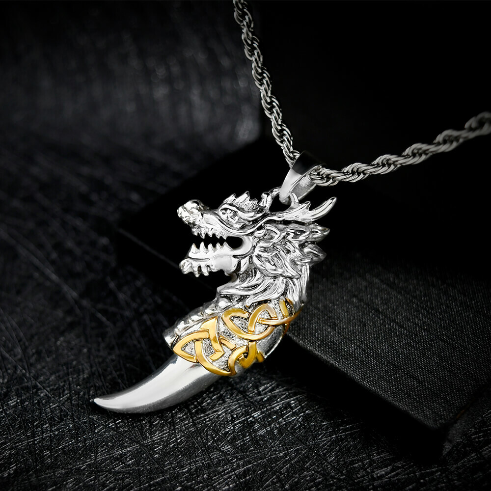 龍年系列-龍牙 個性項鍊/個性飾品/項鍊－快速出貨