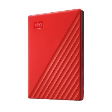 WD 威騰 New My Passport 紅 2.5吋行動硬碟 (WESN)