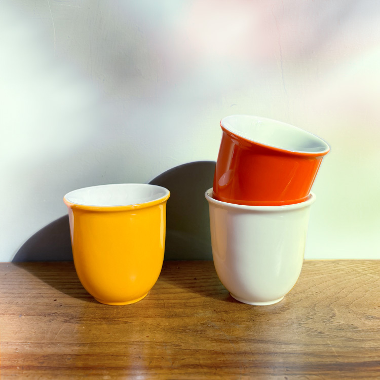 FORLIFE和風陶瓷握杯-白