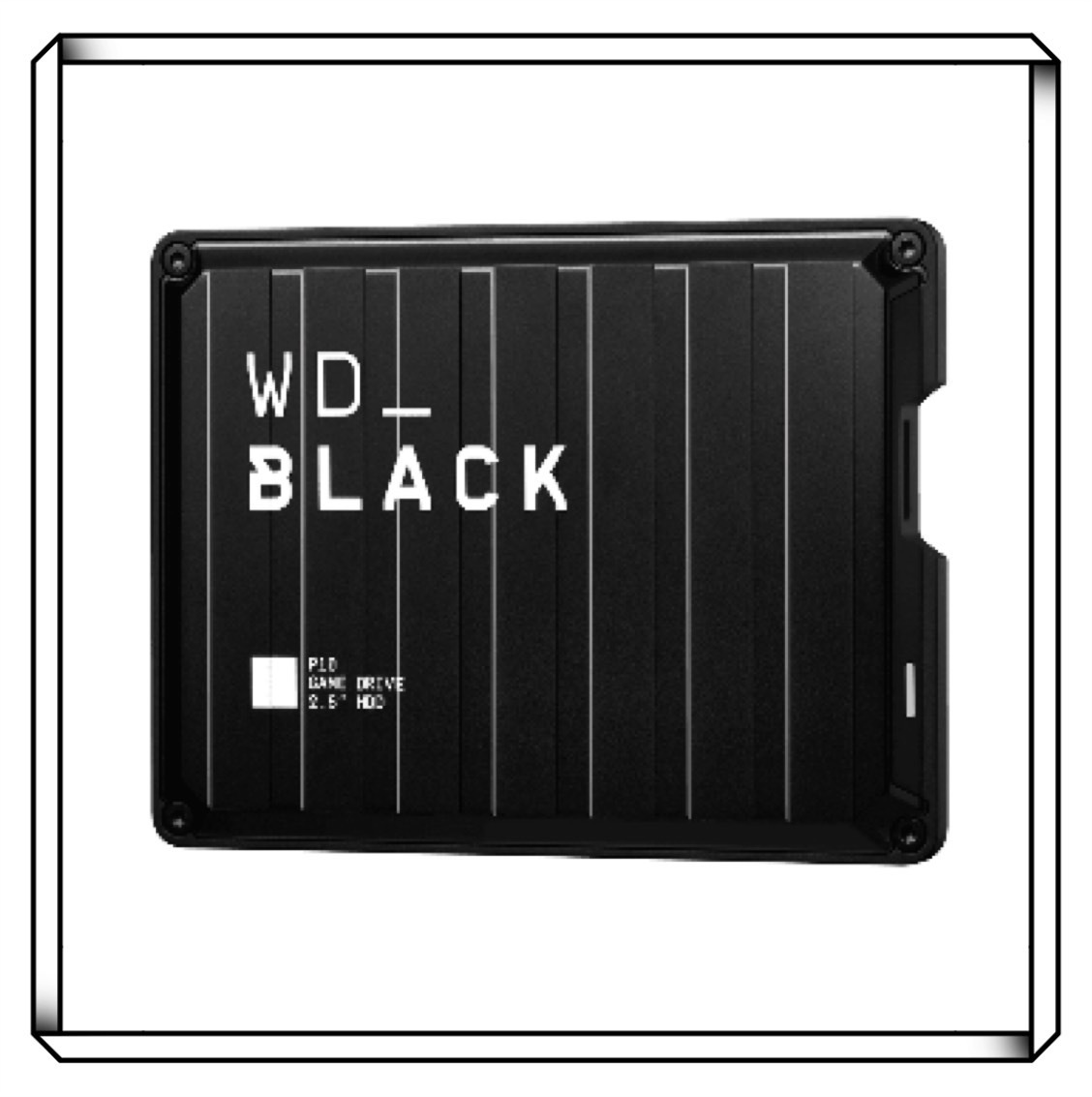 WD 黑標 P10 Game Drive 2.5吋電競行動硬碟