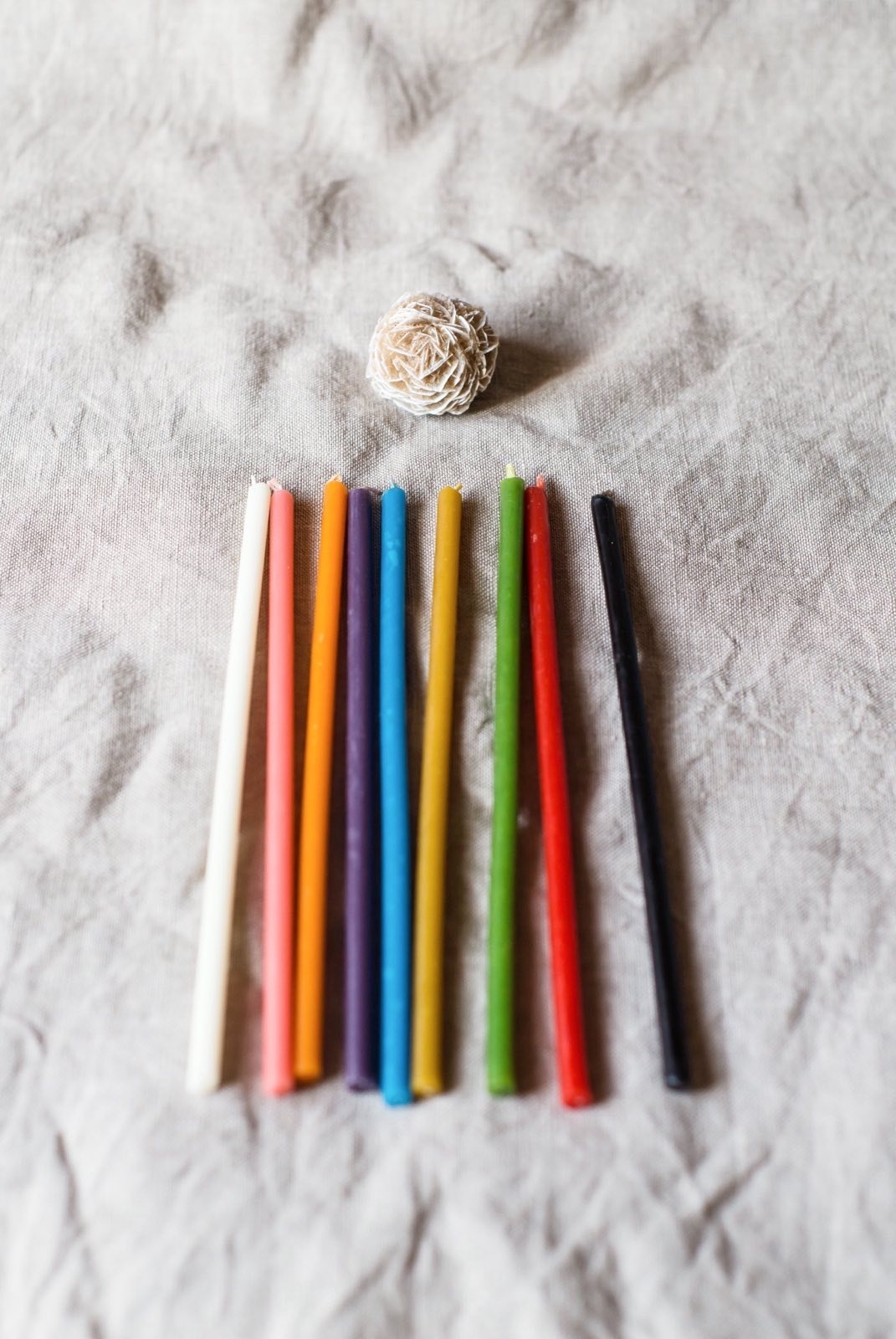 天然蜂蠟儀式蠟燭