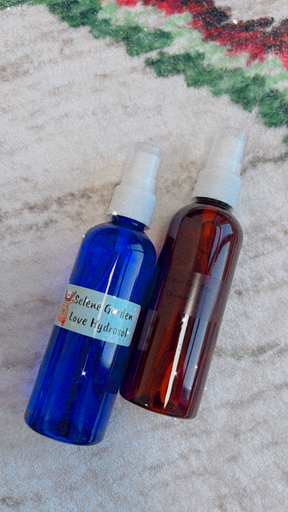 天然有機魔法花水