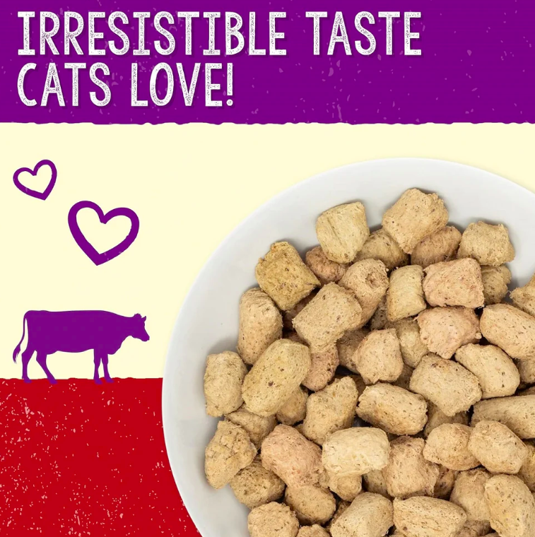 Stella & Chewy’s -美國凍乾貓糧 - 寬牛大量 (牛肉配方) (18oz)