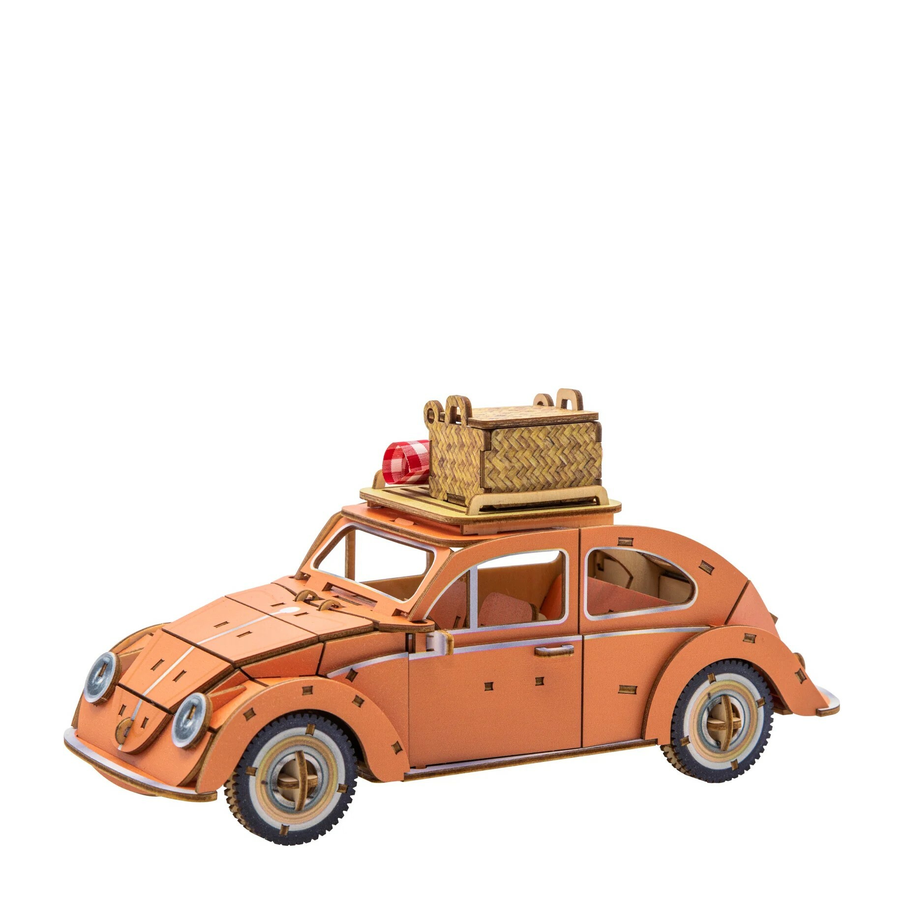 Jigzle Collectible Automobile Series - European Classic Orange
