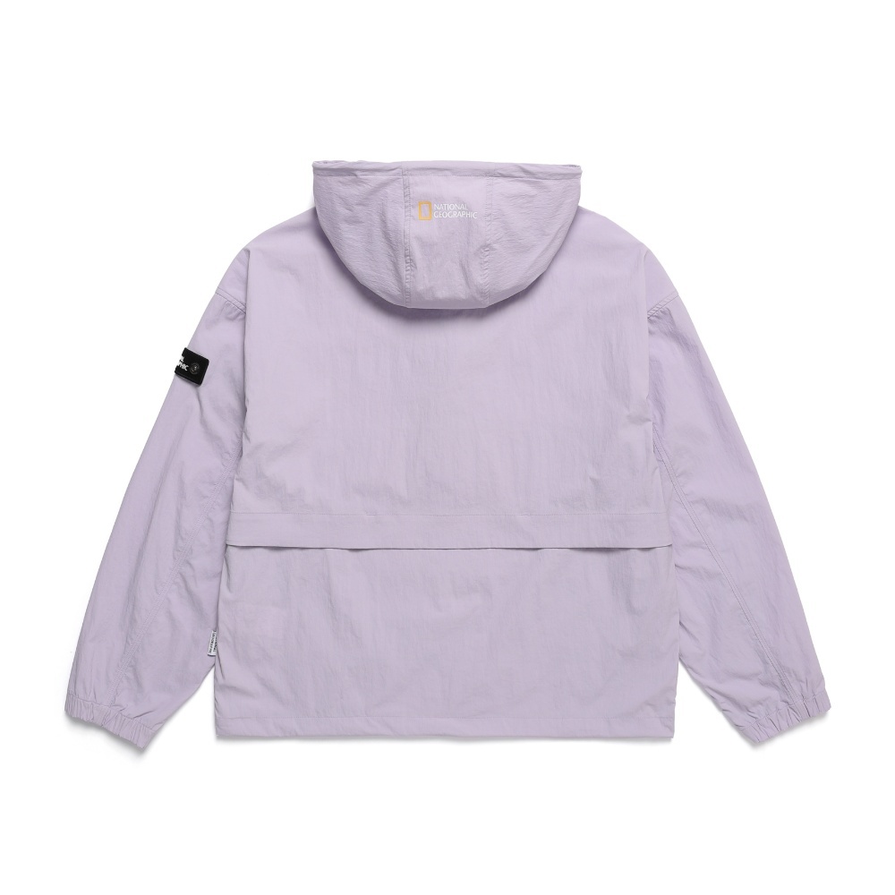 ★MAINBOOTH★Love JF Oversized Anorak(LAVENDER)★正規品/人気 Women's CYGNUS Woven Stretch Hooded Anorak Jacket -