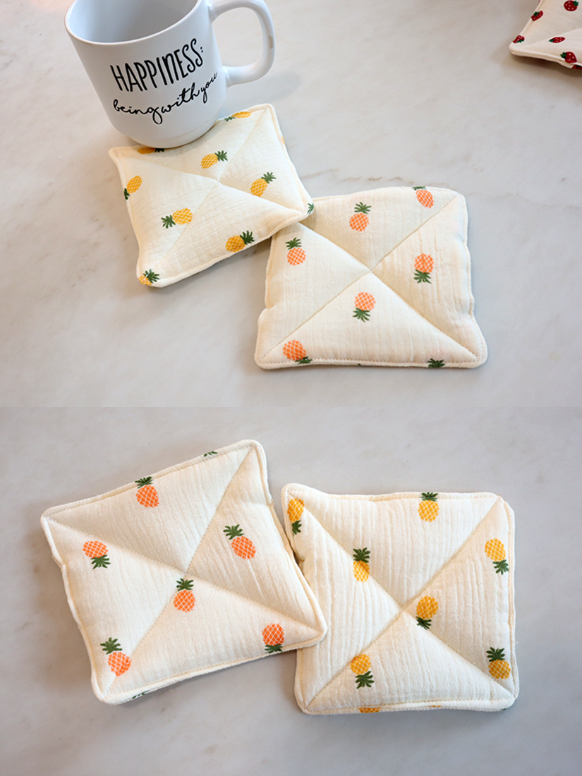 (金老佛爺廚房)好運旺旺來系列杯墊 [ 2色 ]