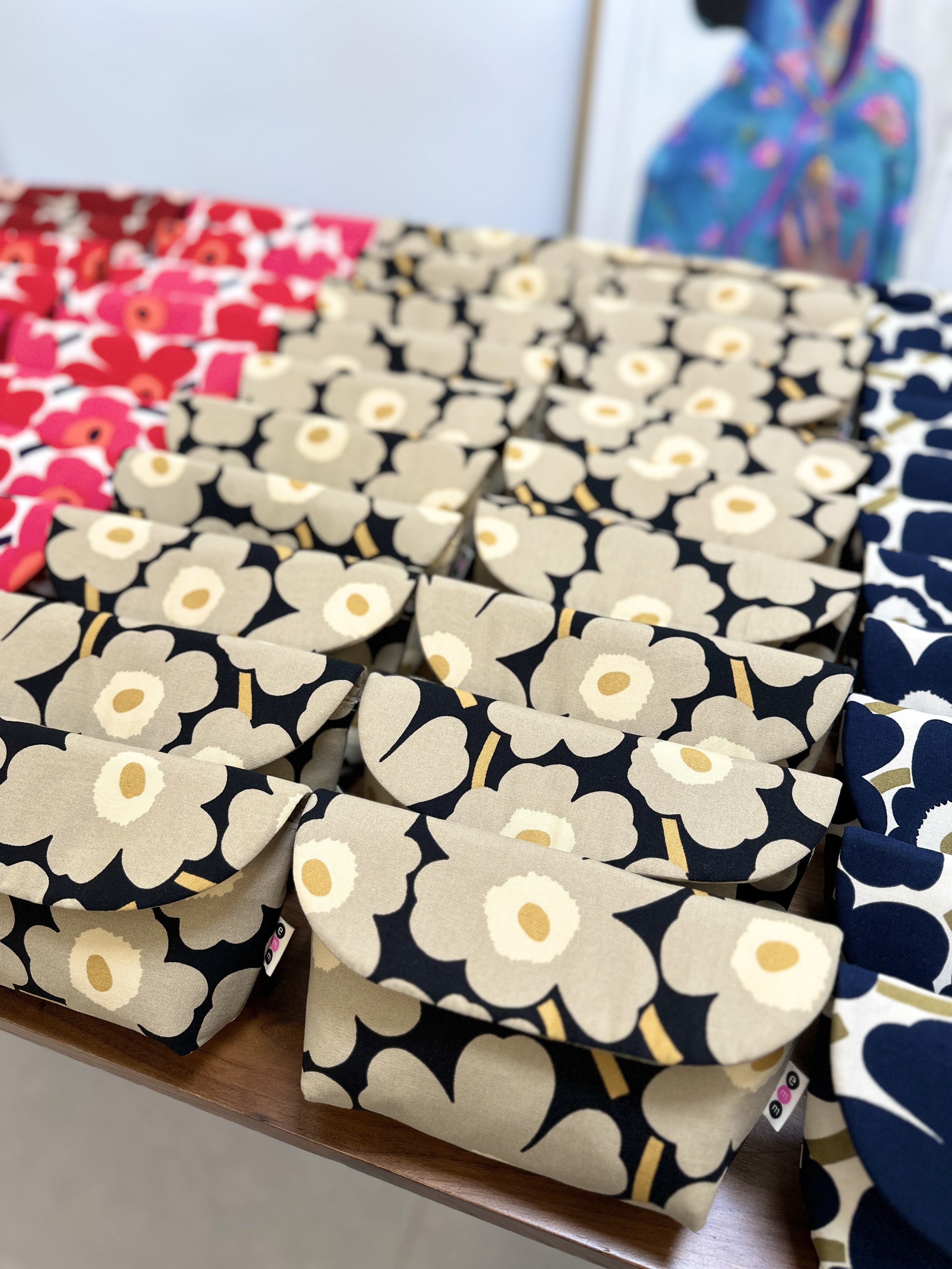 利是Pouch | Marimekko canvas fabric | Vintage Grey