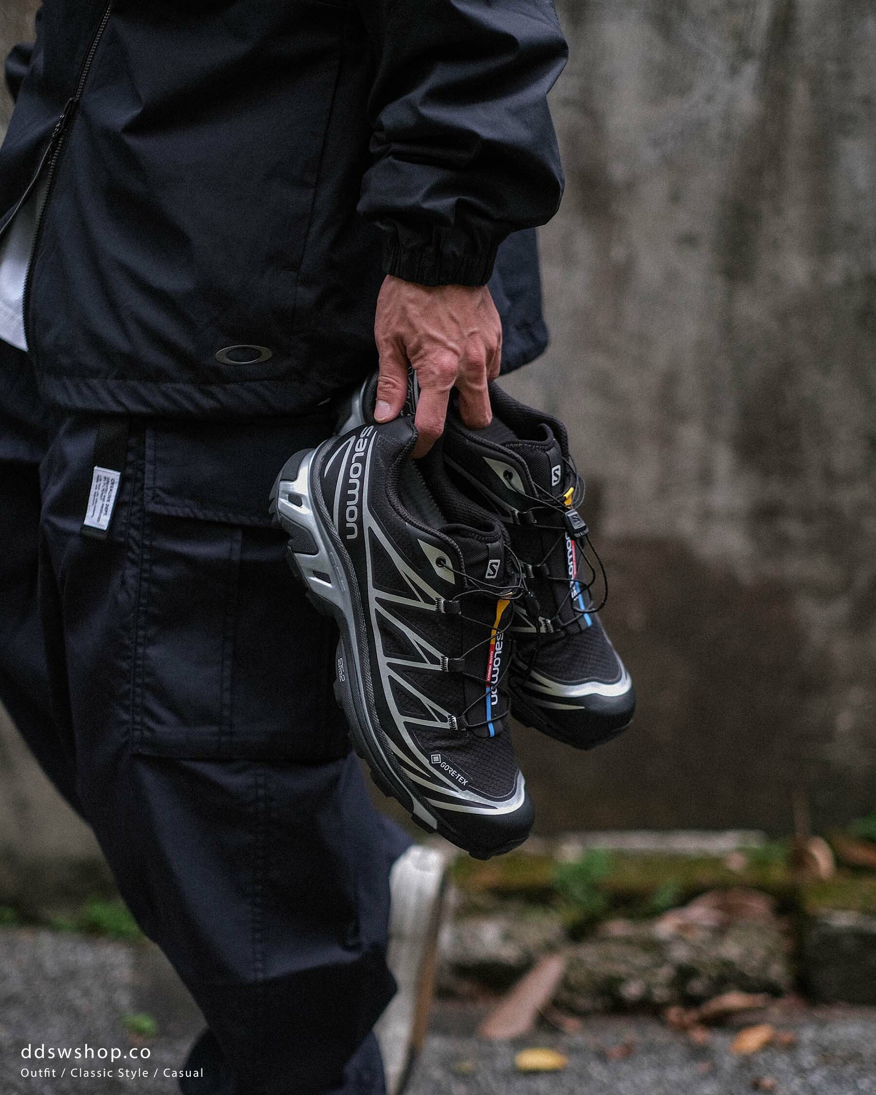 "代購" Salomon XT-6 Gore-tex 黑銀