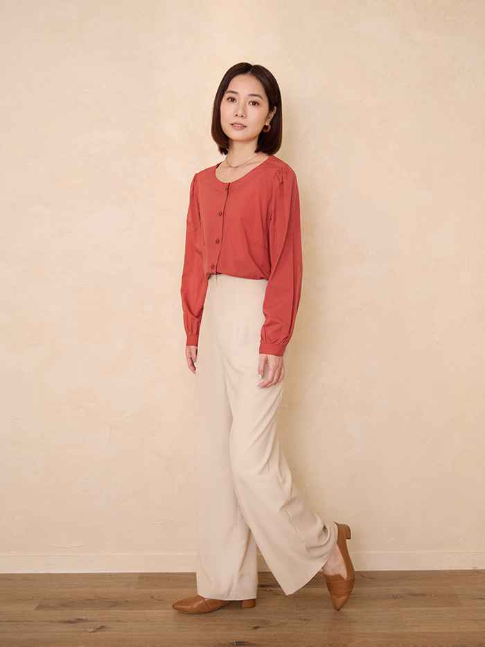 慢慢隱形寬褲-散策