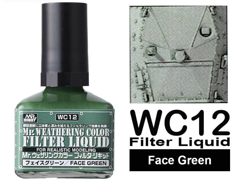 WC12 Mr.Weathering-Face Green
