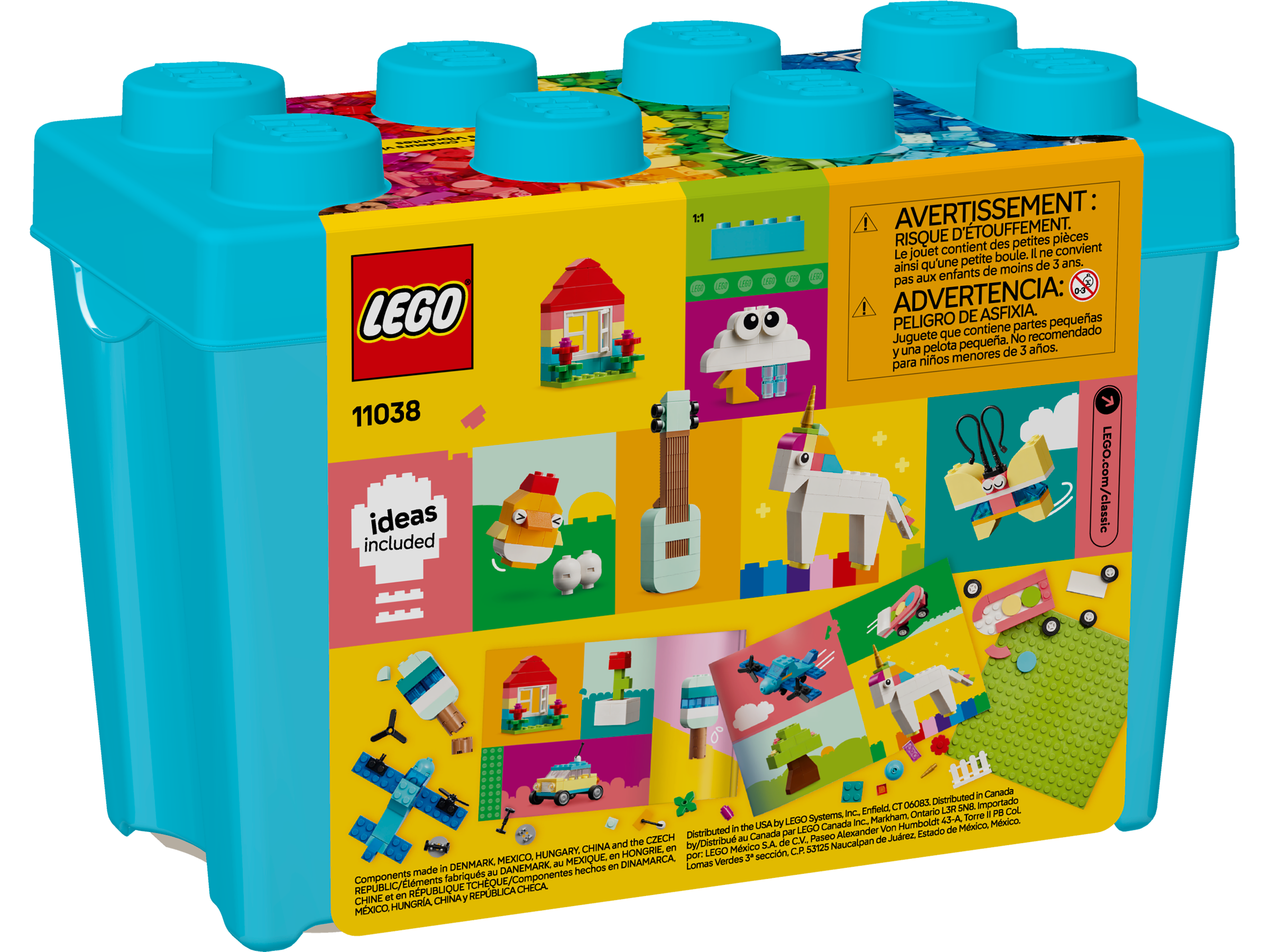 LEGO  11038 Classic : 鮮豔創意積木盒