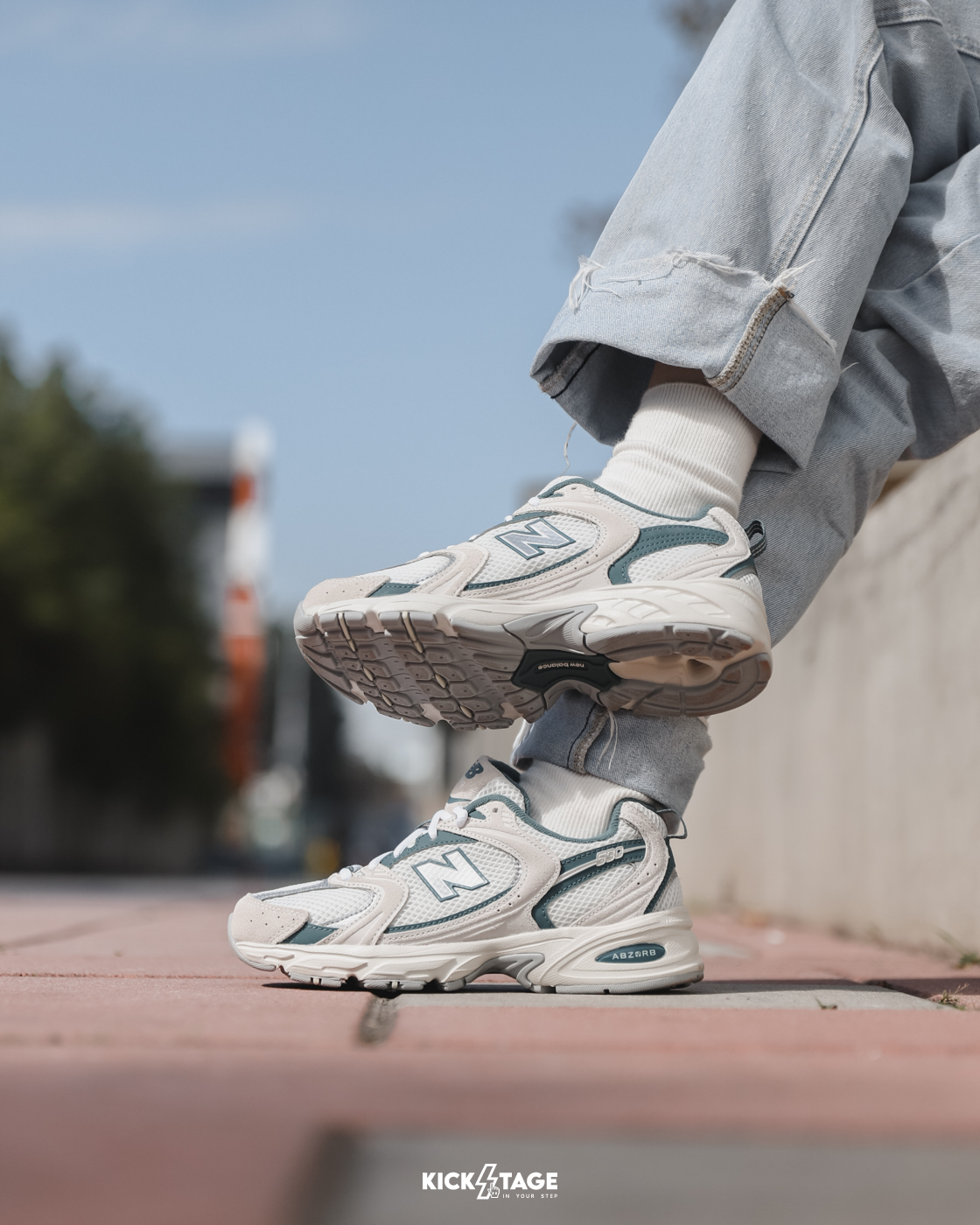 <特價，不退換> NEW BALANCE 530 灰綠 復古 穿搭 運動 休閒鞋【MR530QA】NB530