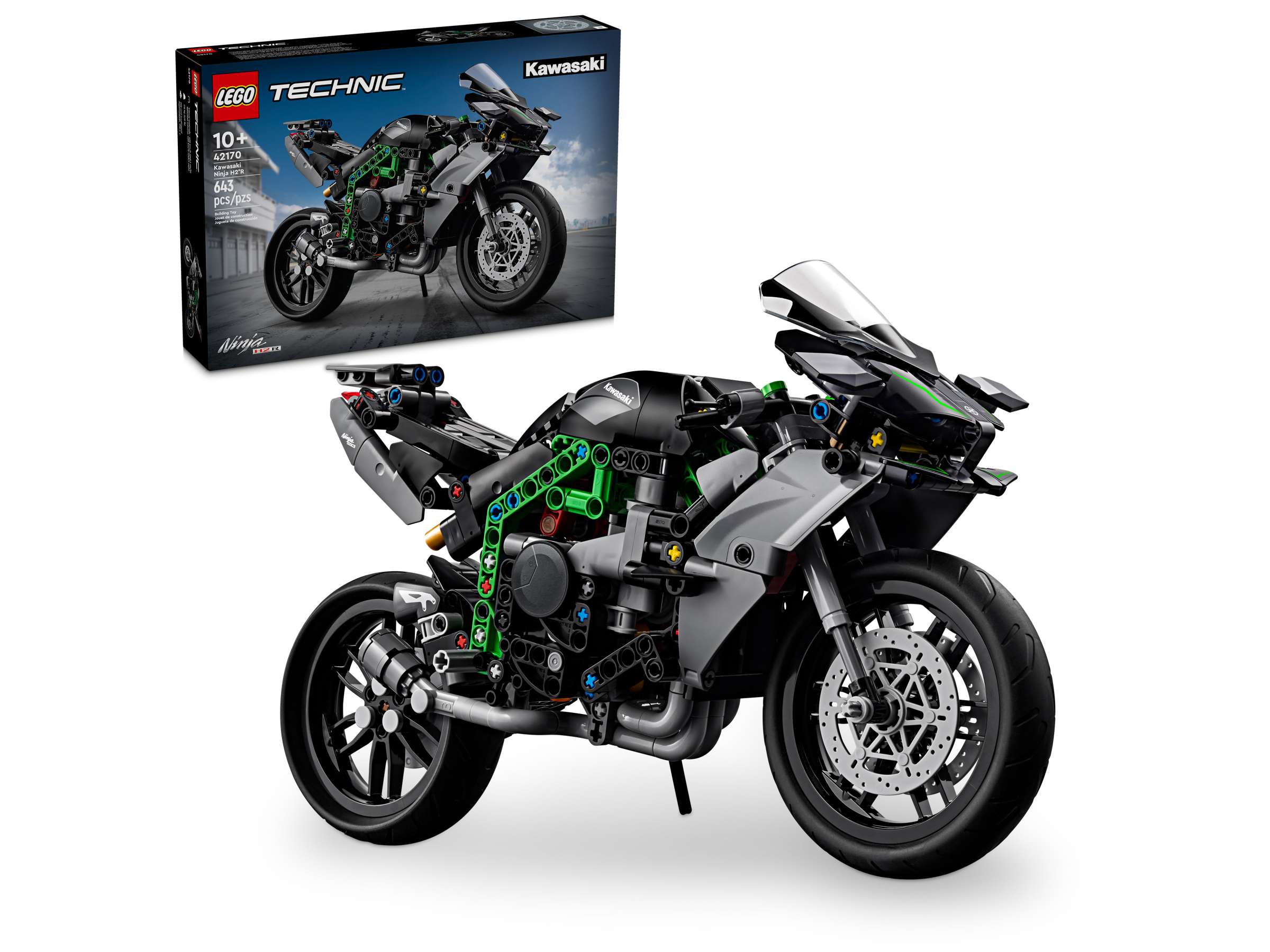 LEGO  42170 Technic  : Kawasaki Ninja H2R Motorcycle