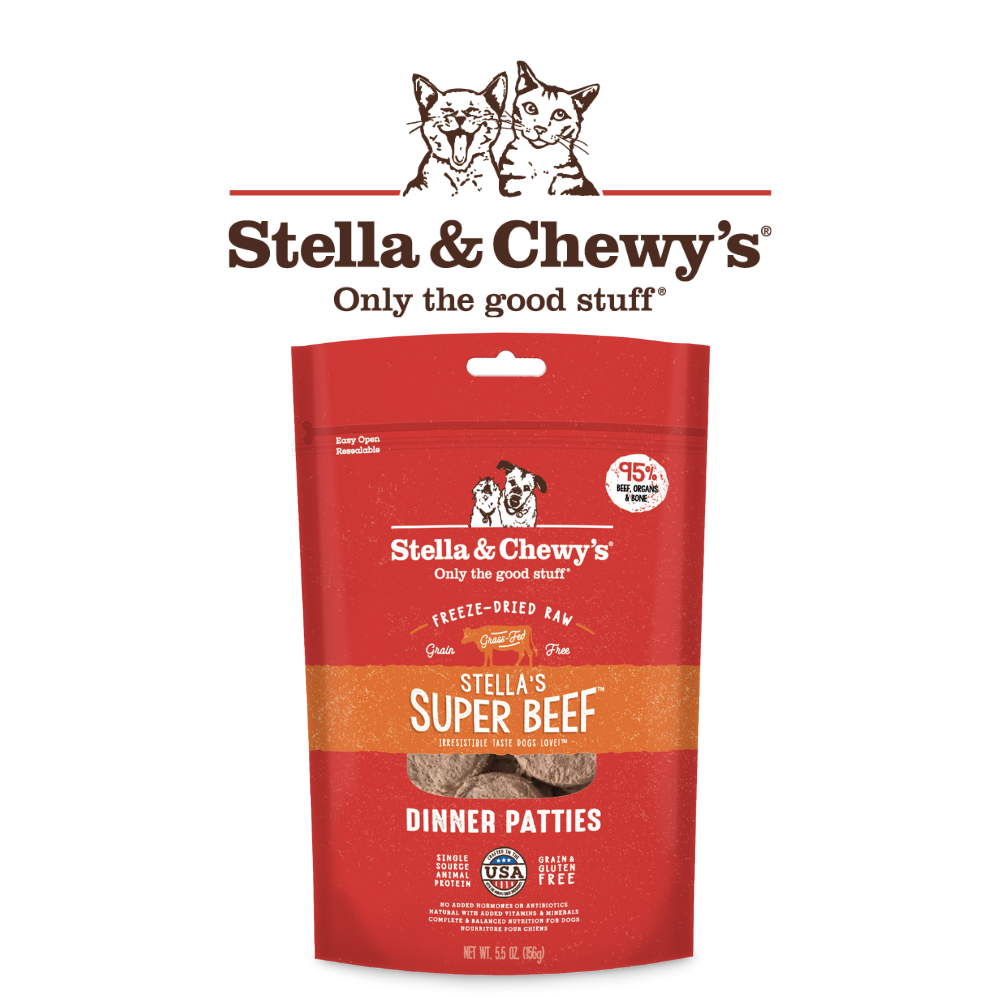 Stella & Chewy's - 美國凍乾狗糧 - 牛魔王(牛肉配方)  (5.5oz/14oz/25oz)