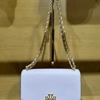 [S] TORY BURCH BRITTEN MEDIUM ADJUSTABLE SHOULDER BAG,SHELL PINK, 138724-652 (STB495)