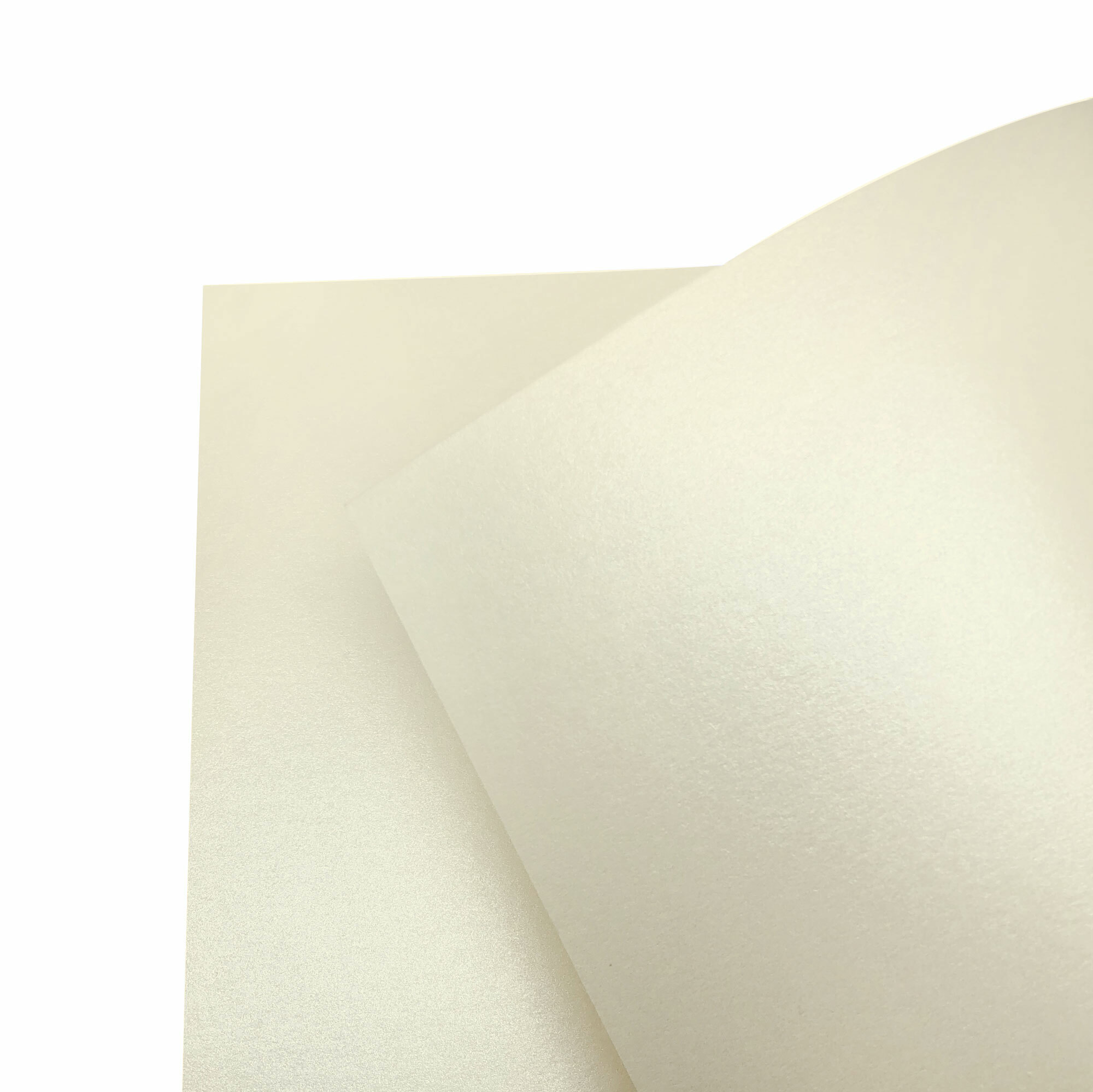 艾力獨家 -【厚磅底卡】| 珍珠卡 - 淡黃  (A4規格-4入) #T9002