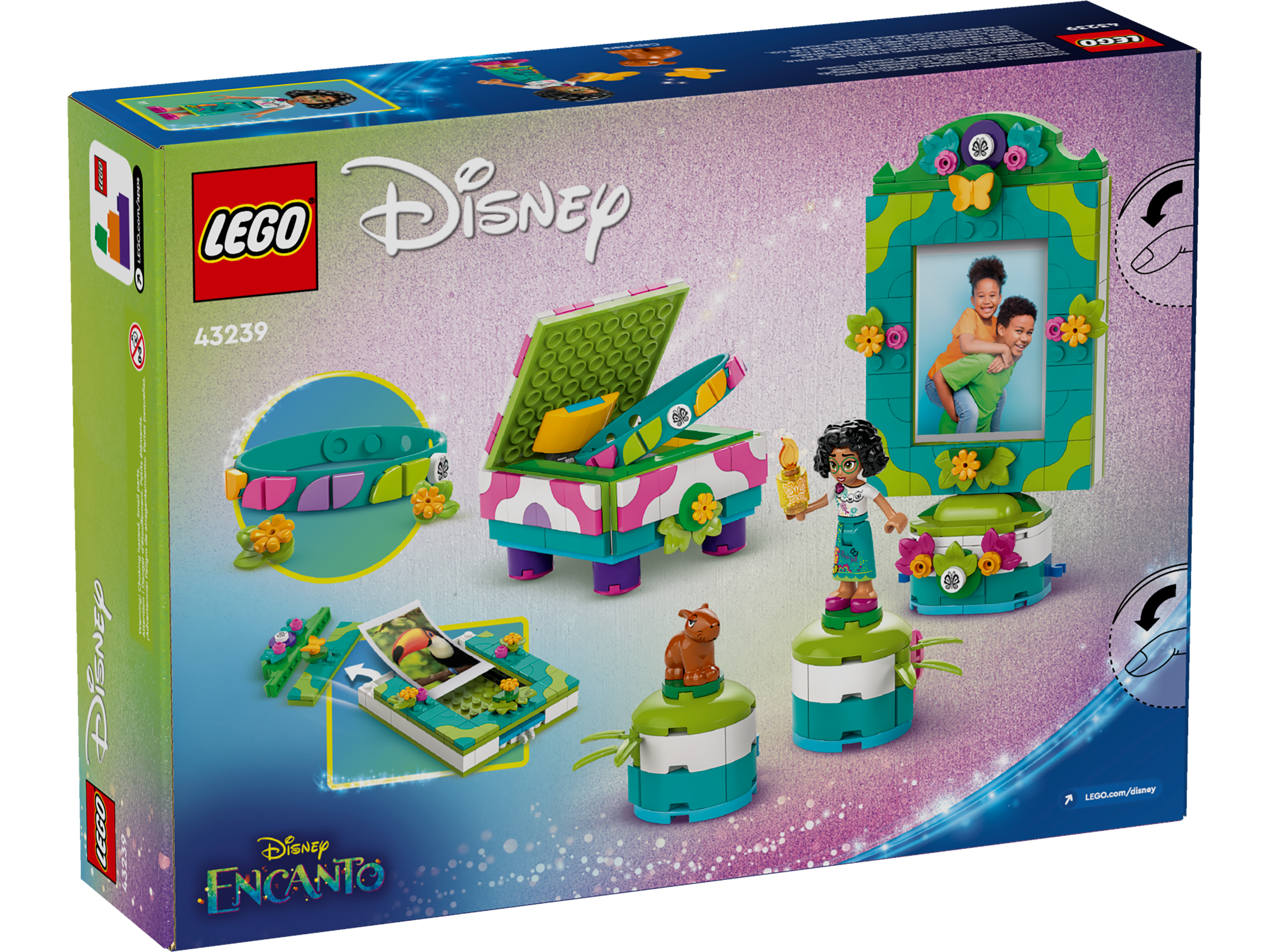 LEGO  43239 Disney™ : 米拉貝兒的相框和首飾盒