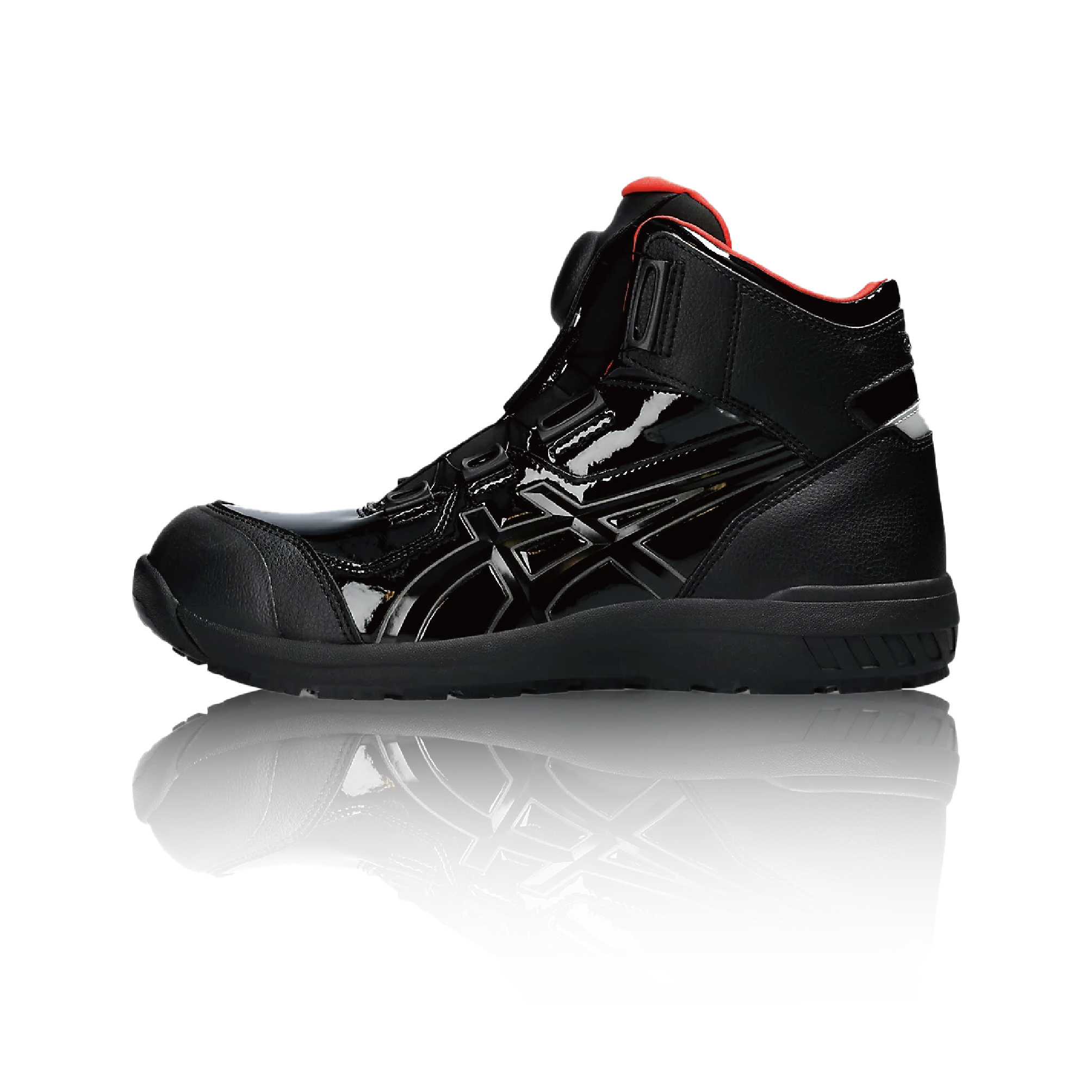 WINJOB BOA CP304 亞瑟士防護鞋．限定款「鏡面黑」1273A088-001