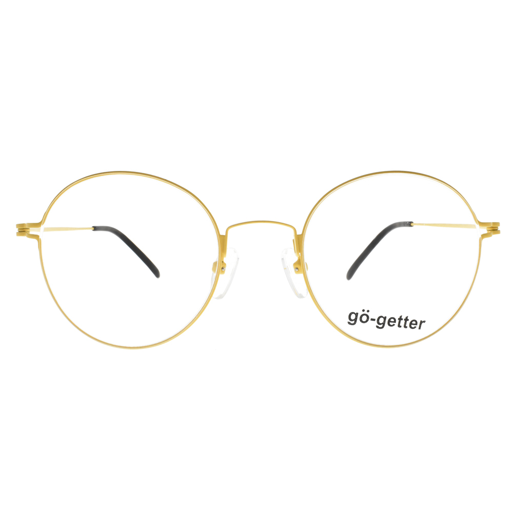 【Go-Getter】GO2050 YW 簡約極細圓框光學眼鏡