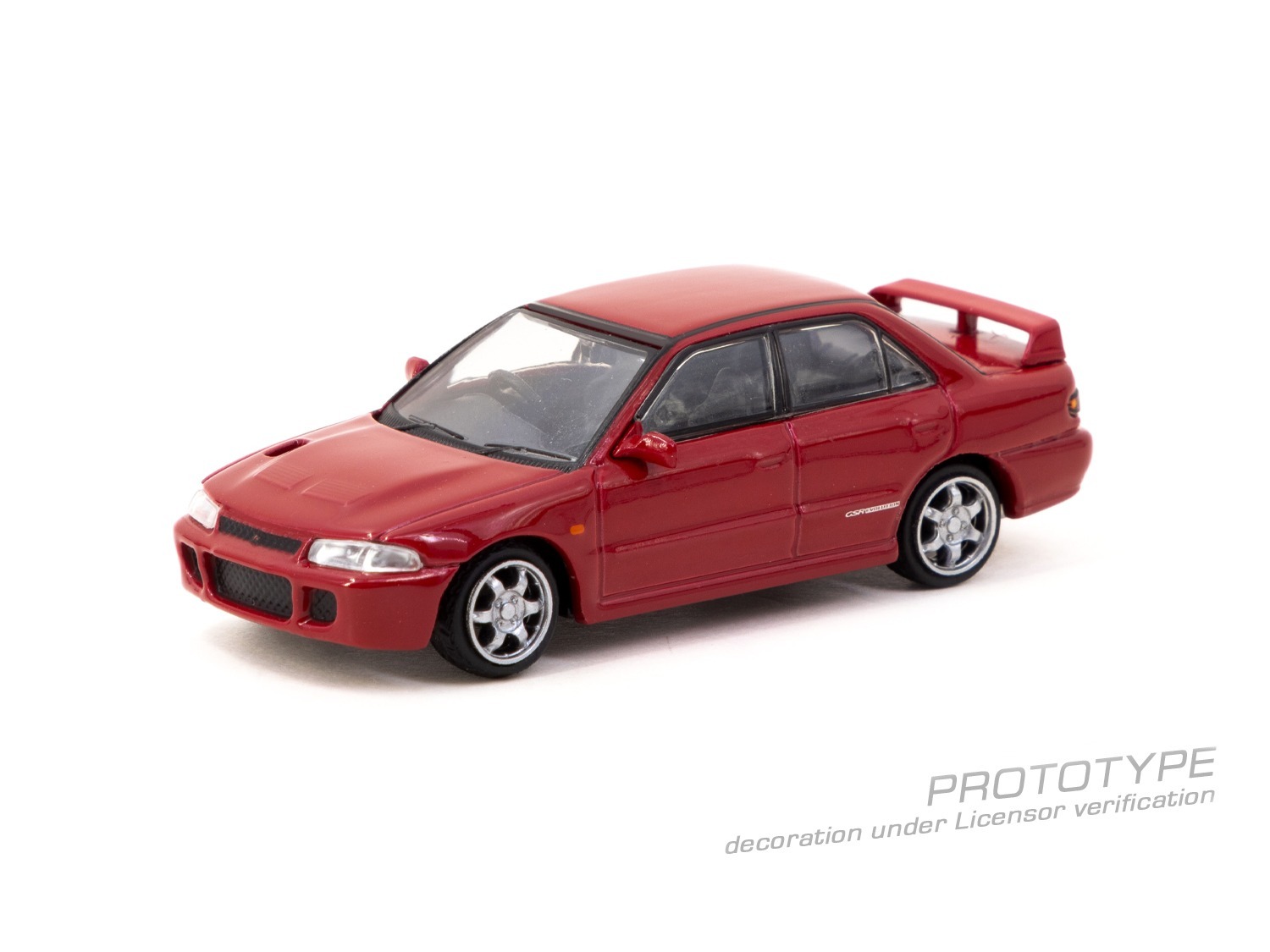 Tarmac Works 1/64 三菱 Mitsubishi Lancer GSR Evolution Red