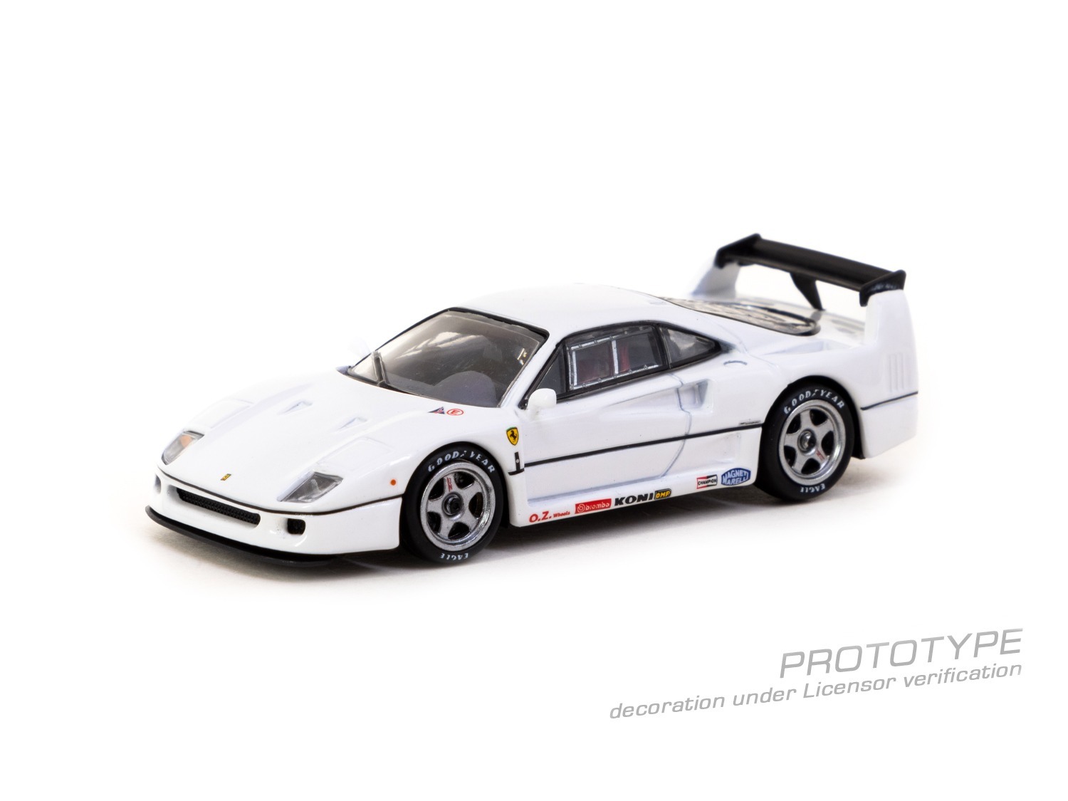Tarmac Works 1/64 法拉利 Ferrari F40 Lightweight White