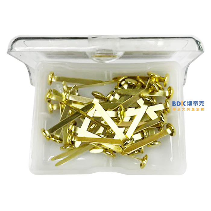 ABEL 力大牌 豪華盒 5號金色雙腳釘 NO.835