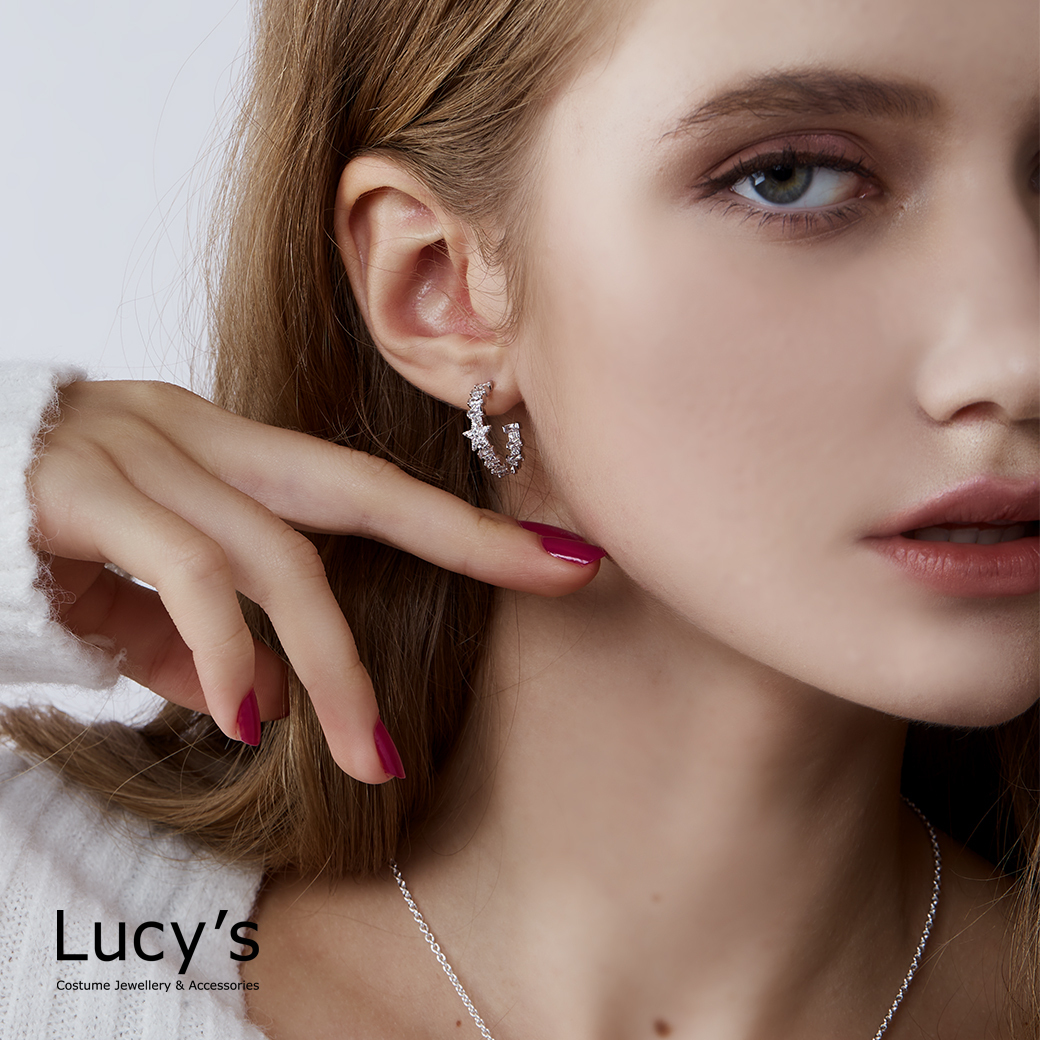 星月交輝 耳環 (112828)