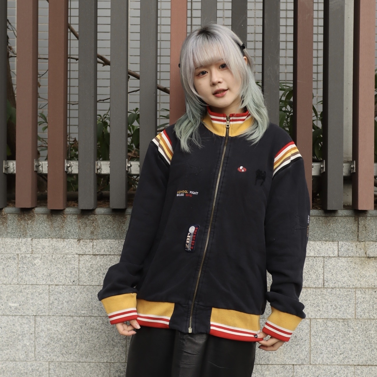 Vintage GAUOI 泰拳圖案運動外套