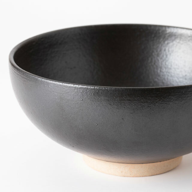 中川政七-信樂燒麵缽 / 鐵茶