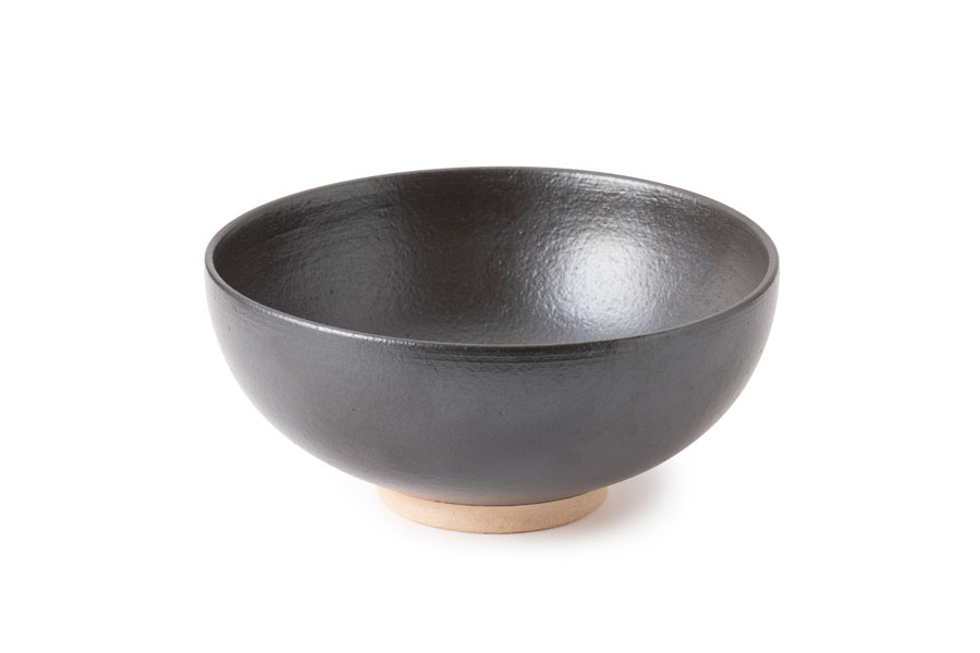 中川政七-信樂燒麵缽 / 鐵茶