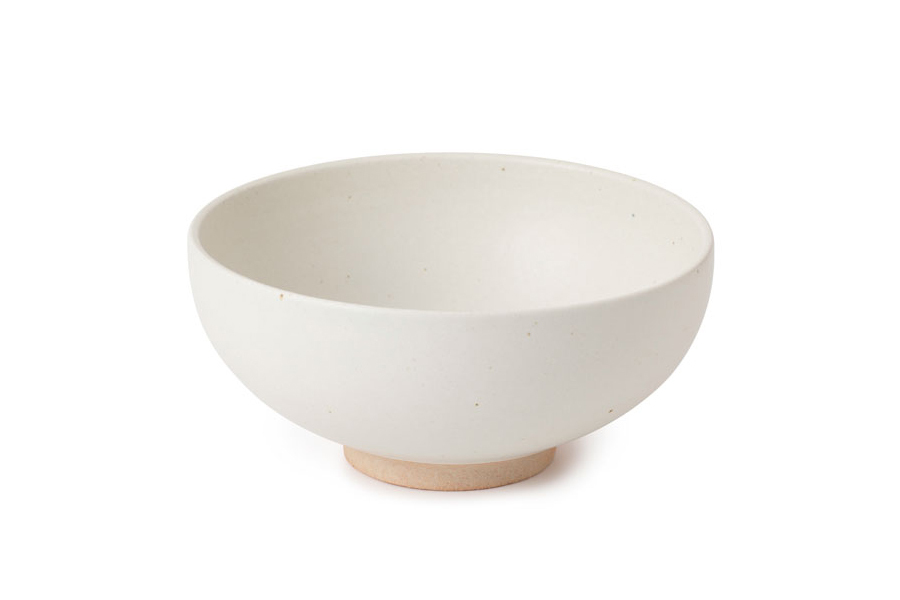 中川政七-信樂燒麵缽 / 並白