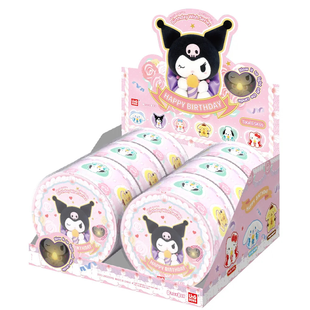 《  三麗鷗 》 三麗鷗生日許願驚喜玩偶(隨機出貨)