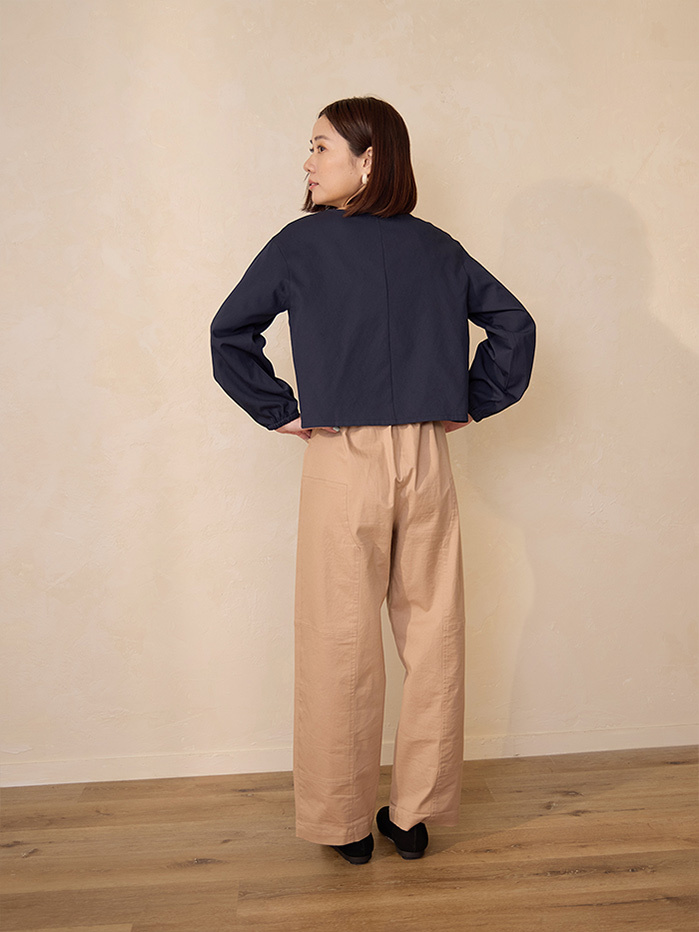 協奏曲直筒長寬褲-散步邀約