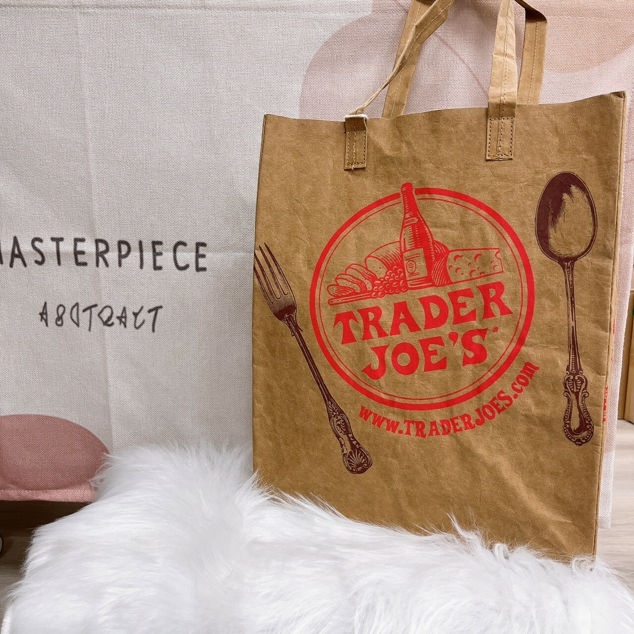 【現貨】Trader Joe's 購物袋 防真紙袋 環保袋